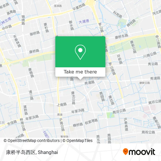 康桥半岛西区 map