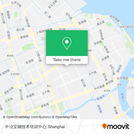 中冶宝钢技术培训中心 map