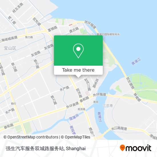 强生汽车服务双城路服务站 map