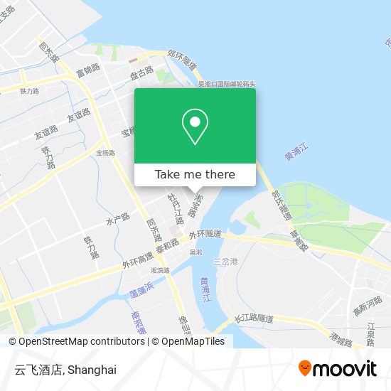 云飞酒店 map