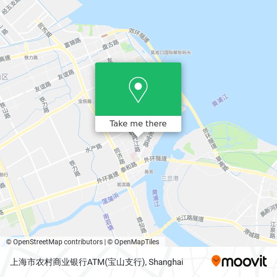 上海市农村商业银行ATM(宝山支行) map