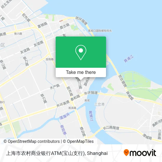 上海市农村商业银行ATM(宝山支行) map