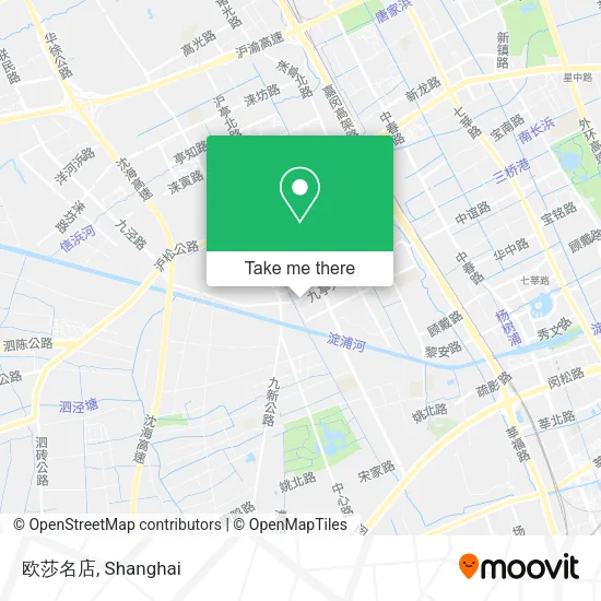 欧莎名店 map