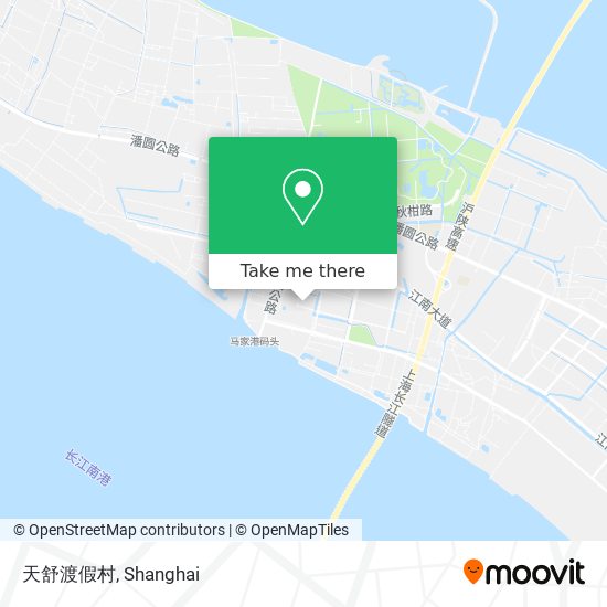 天舒渡假村 map