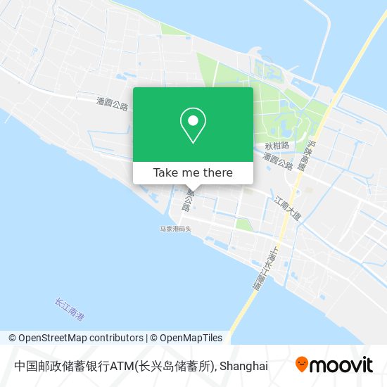 中国邮政储蓄银行ATM(长兴岛储蓄所) map