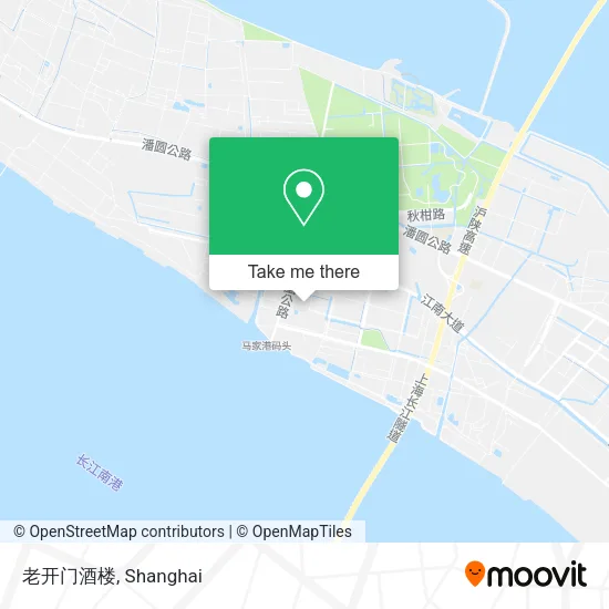 老开门酒楼 map
