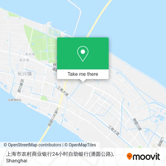 上海市农村商业银行24小时自助银行(潘圆公路) map
