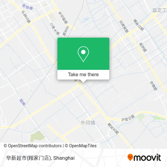 华新超市(顾家门店) map