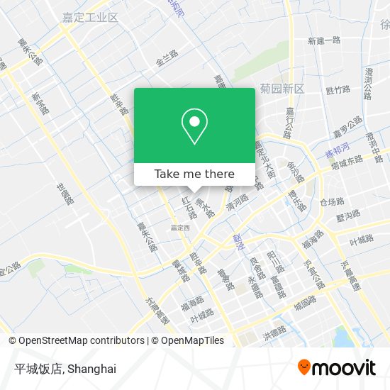 平城饭店 map