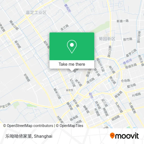 乐呦呦侬家菜 map