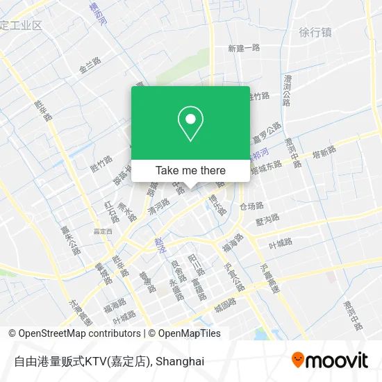 自由港量贩式KTV(嘉定店) map
