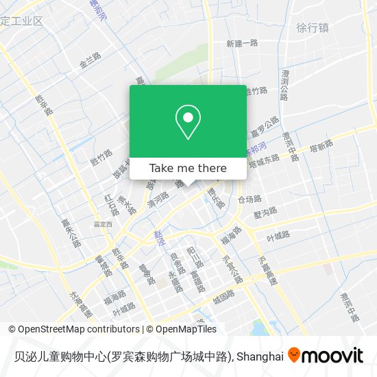 贝泌儿童购物中心(罗宾森购物广场城中路) map