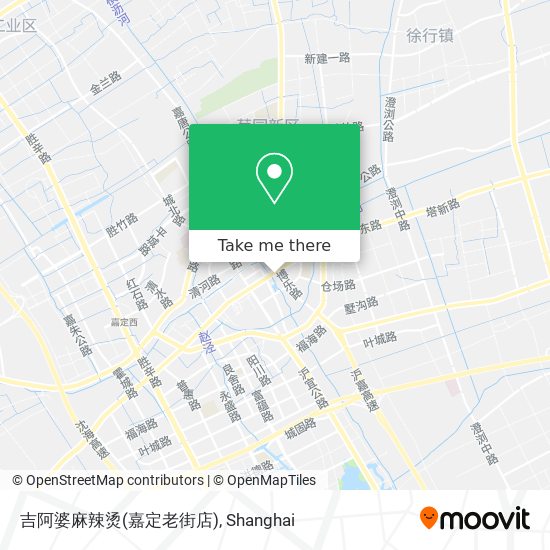 吉阿婆麻辣烫(嘉定老街店) map