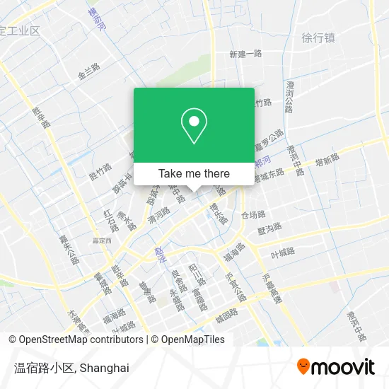 温宿路小区 map
