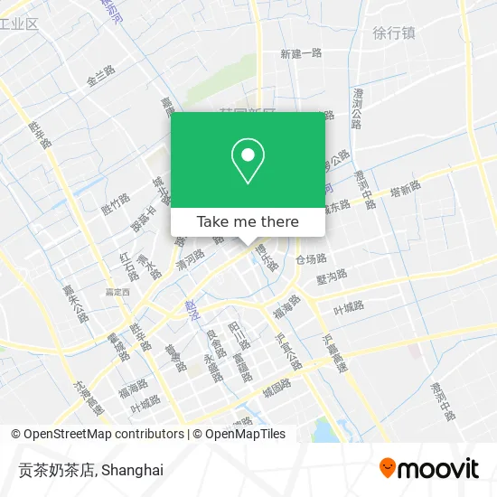 贡茶奶茶店 map