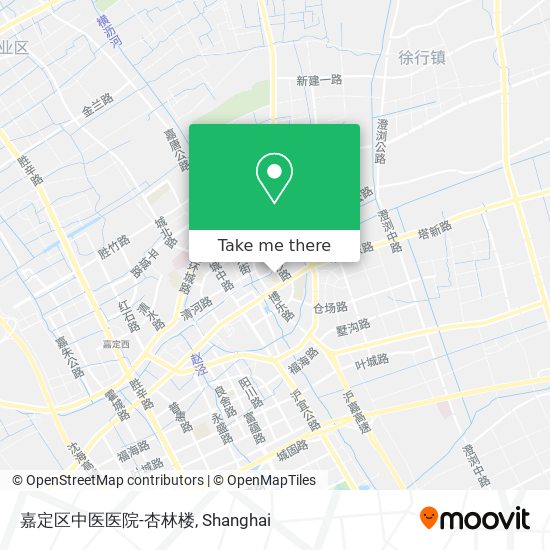 嘉定区中医医院-杏林楼 map