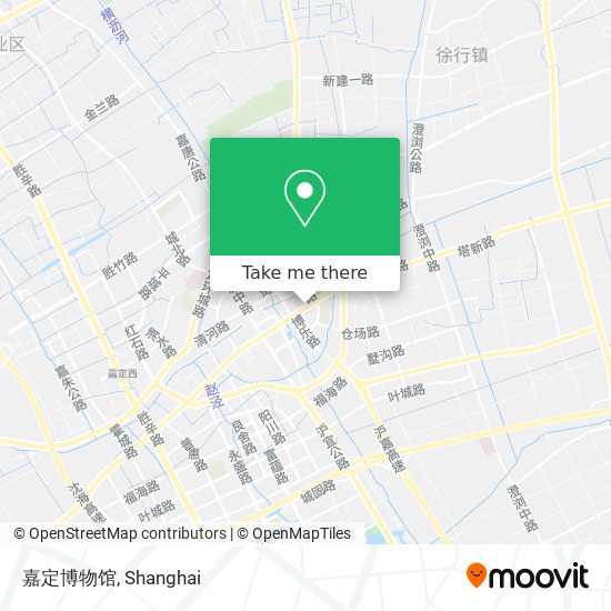 嘉定博物馆 map