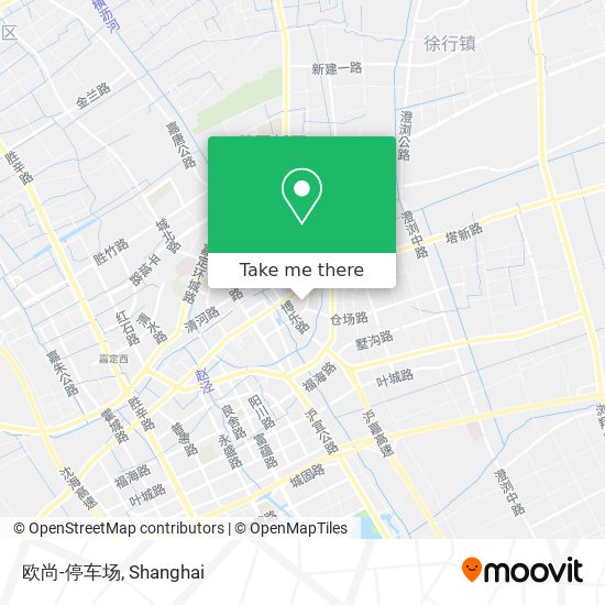 欧尚-停车场 map