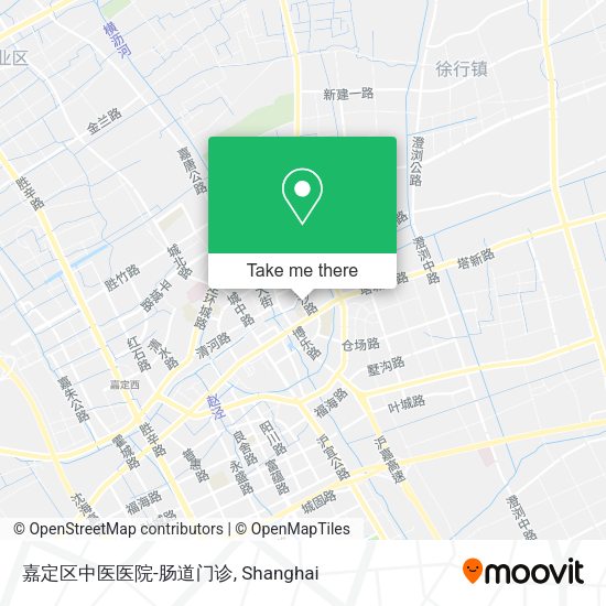 嘉定区中医医院-肠道门诊 map