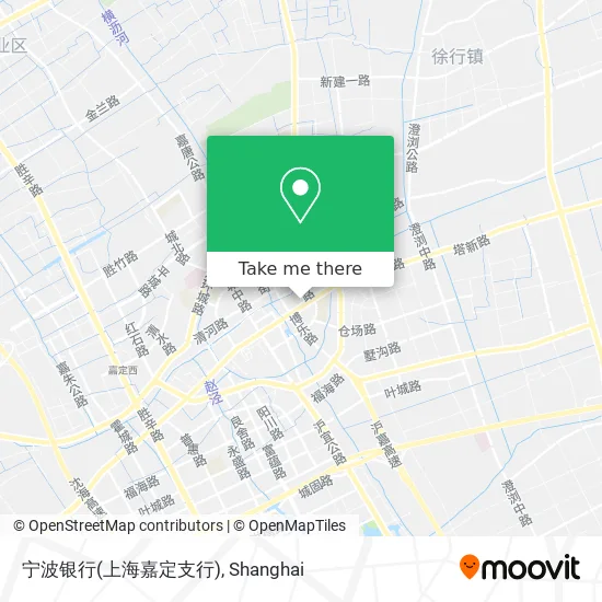 宁波银行(上海嘉定支行) map