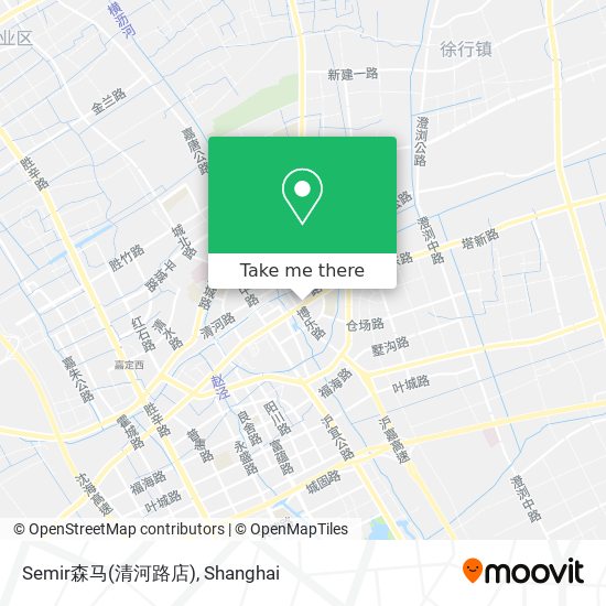 Semir森马(清河路店) map