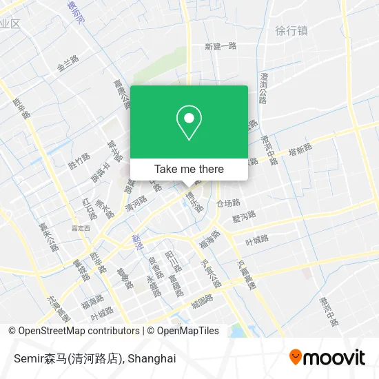 Semir森马(清河路店) map