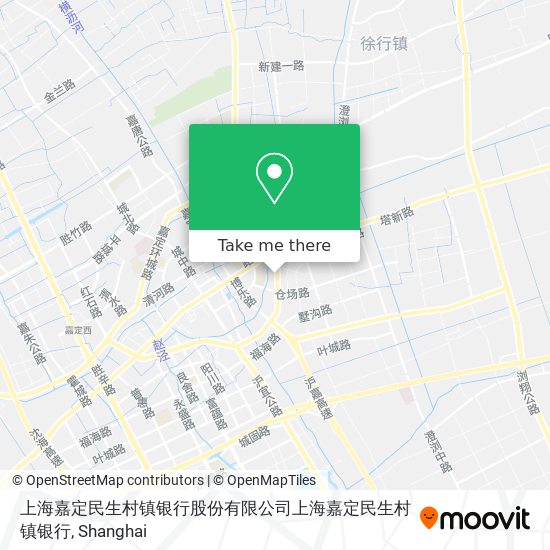 上海嘉定民生村镇银行股份有限公司上海嘉定民生村镇银行 map