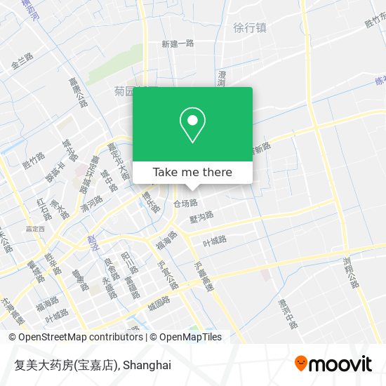 复美大药房(宝嘉店) map