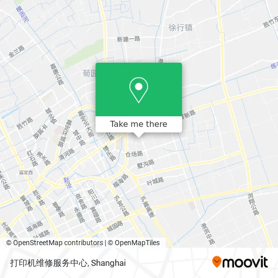 打印机维修服务中心 map