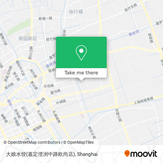 大娘水饺(嘉定澄浏中路欧尚店) map