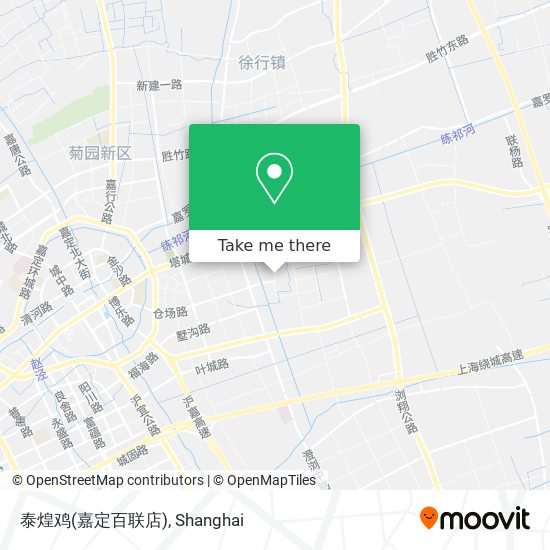 泰煌鸡(嘉定百联店) map