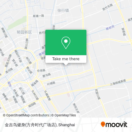 金吉鸟健身(方舟时代广场店) map