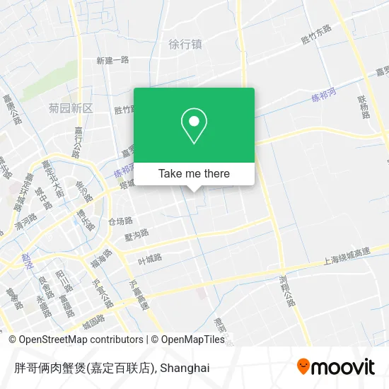 胖哥俩肉蟹煲(嘉定百联店) map
