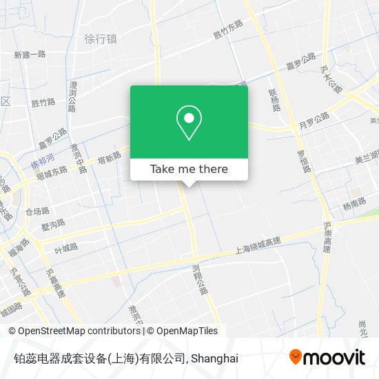 铂蕊电器成套设备(上海)有限公司 map