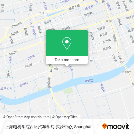 上海电机学院西区汽车学院-实验中心 map