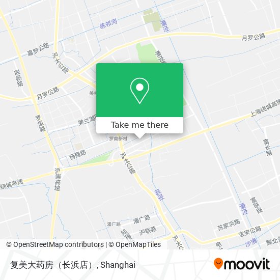 复美大药房（长浜店） map
