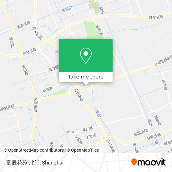 富辰花苑-北门 map