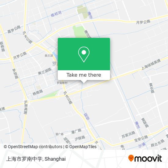 上海市罗南中学 map