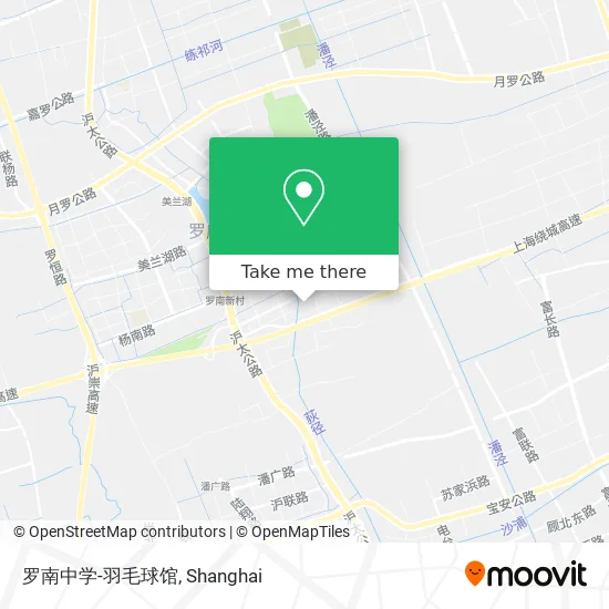 罗南中学-羽毛球馆 map