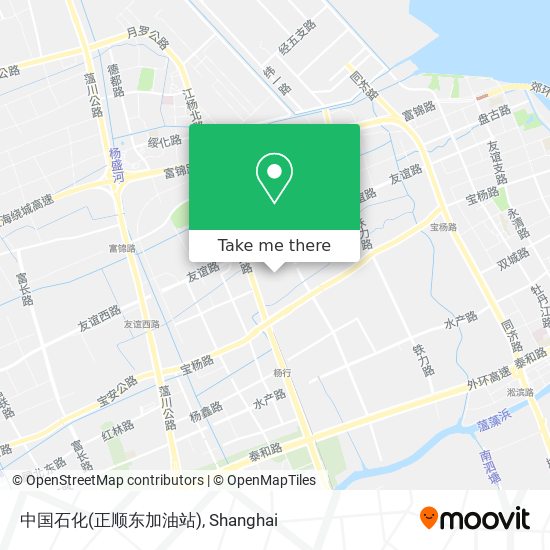 中国石化(正顺东加油站) map
