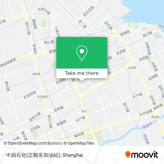 中国石化(正顺东加油站) map