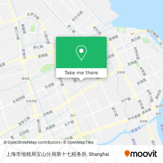 上海市地税局宝山分局第十七税务所 map