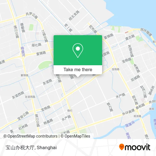 宝山办税大厅 map