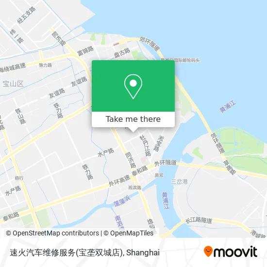 速火汽车维修服务(宝垄双城店) map