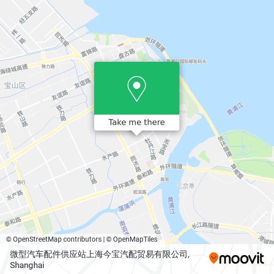 微型汽车配件供应站上海今宝汽配贸易有限公司 map