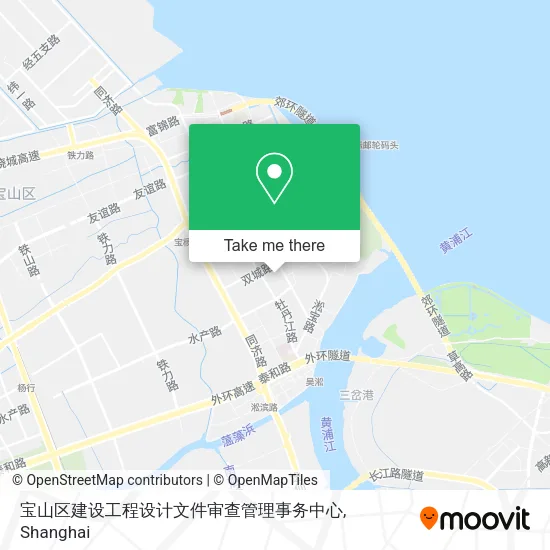 宝山区建设工程设计文件审查管理事务中心 map