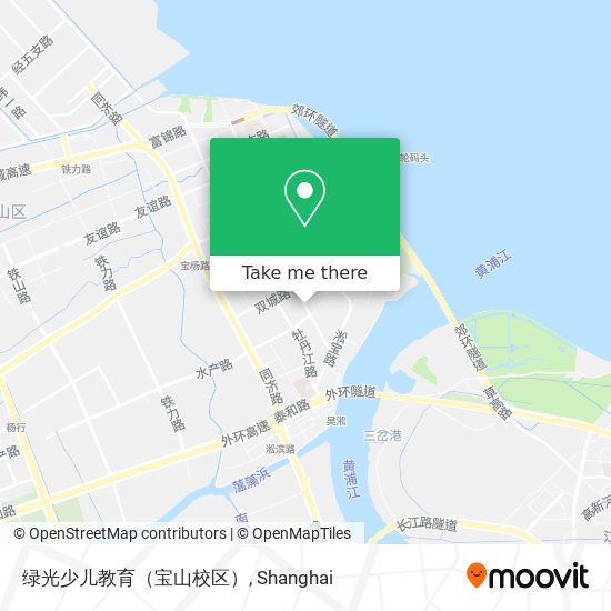 绿光少儿教育（宝山校区） map