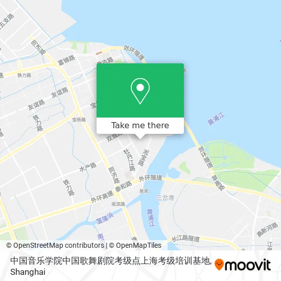 中国音乐学院中国歌舞剧院考级点上海考级培训基地 map