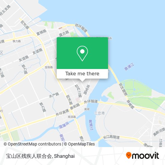 宝山区残疾人联合会 map