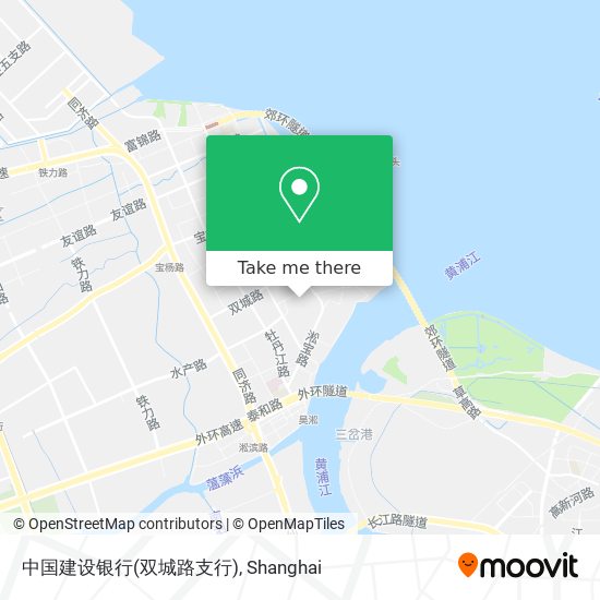 中国建设银行(双城路支行) map